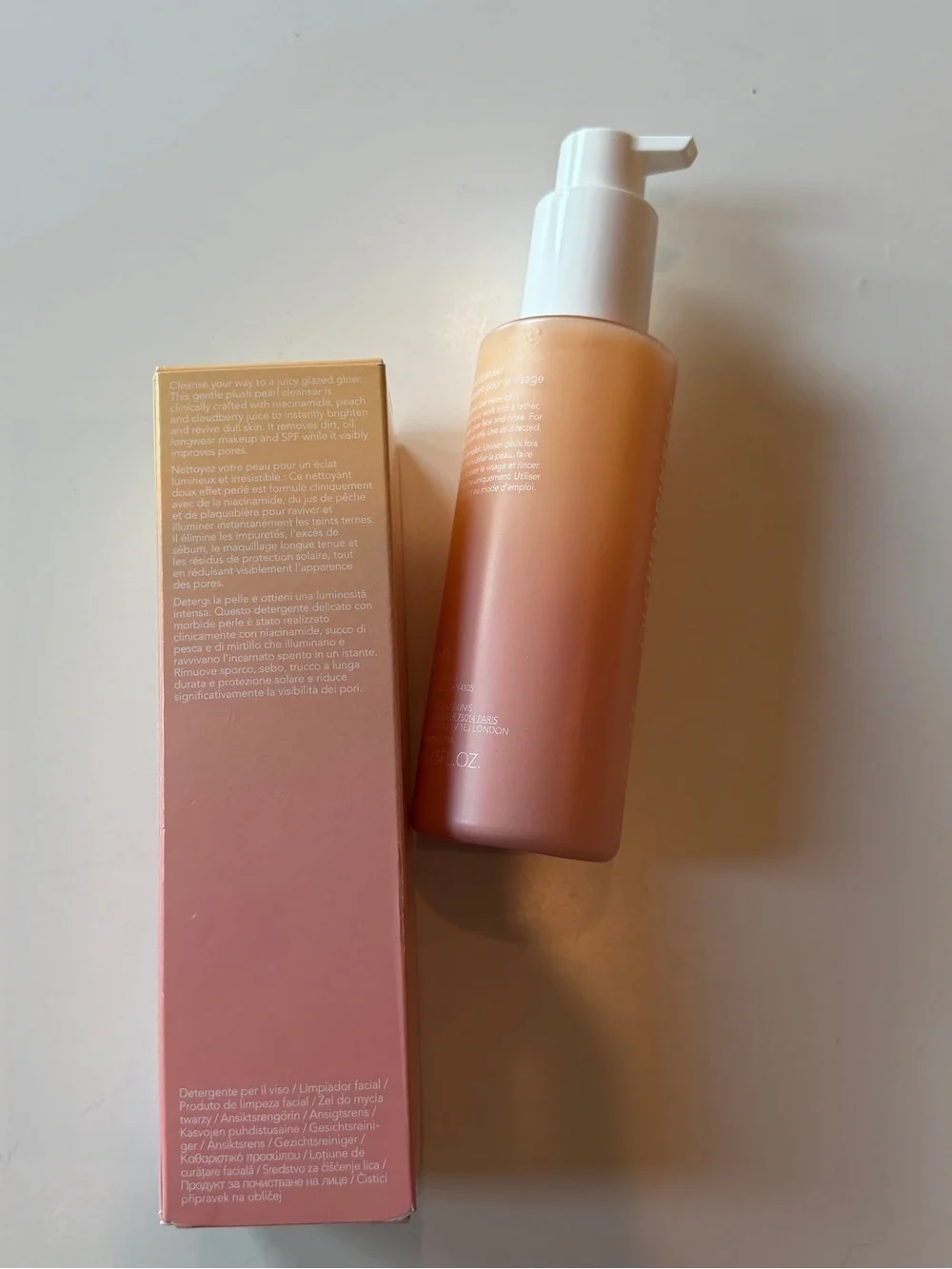 NWT Ole Henriksen Peach Glaze Niacinamide Cleanser